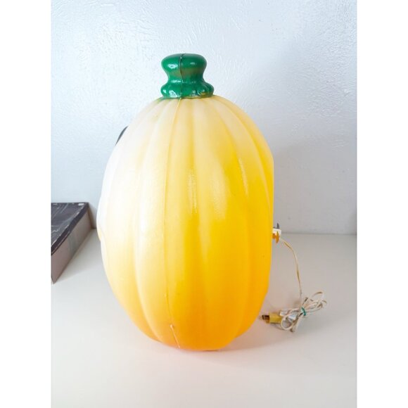 Vintage - General Foam Plastics Jack O' Lantern Pumpkin Large Blow Mold 24" tall - Picture 2 of 13